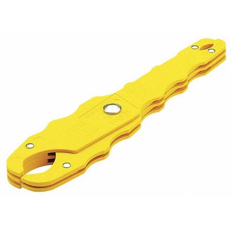 IDEAL Medium Fuse Puller, 7 1/2 in L, High-Dielectric, Glass-Filled Polypropylene, Yellow 34-002