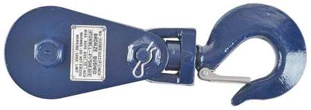 B/A PRODUCTS CO Snatch Block, Wire Rope, 1/2 in Max Cable Size, 8,000 lb Max Load, Painted 6I-4T4