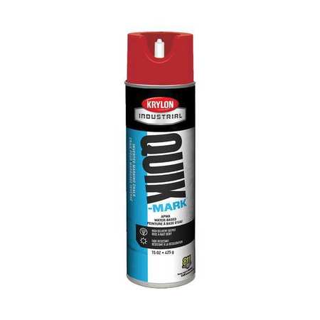 Krylon Industrial Inverted Marking Chalk, Red, 15 oz. KWBC3503A