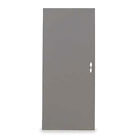 CECO Flush Steel Door, 84 in H, 48 in W, 1 3/4 in Thick, 18-gauge, Type: 1 CHMD-FL4070-MORT-CE-18ga