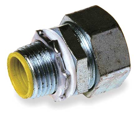 Raco Insulated Connector, 3/8 In., Straight 3511RAC