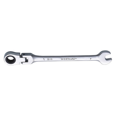 WESTWARD Ratcheting Wrench, Head Size 5/16 in. 3LU34