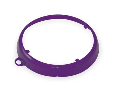 ZORO SELECT Color Code Drum Ring, Gloss Finish, Purple 207007