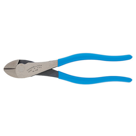 Channellock 8 1/4 in XLT(TM) Diagonal Cutting Plier Standard Cut Oval Nose Uninsulated 338