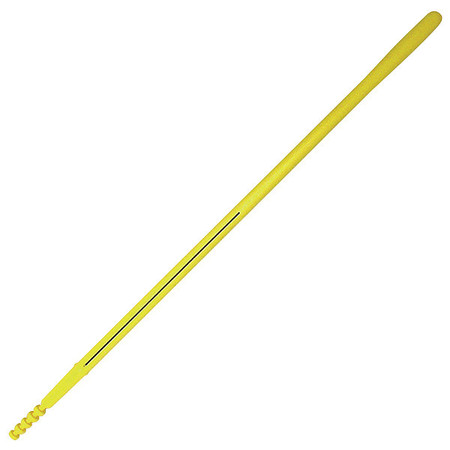 NUPLA Shovel Handle, 48 in L Yellow Fiberglass; Polypropylene Handle 6894137