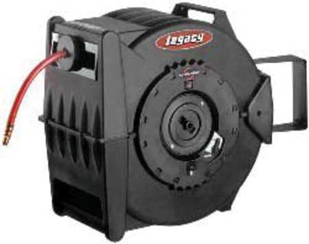 LEGACY Spring Return Hose Reel, 3/8 in Hose Dia., 100 ft Length, 350 psi L8310