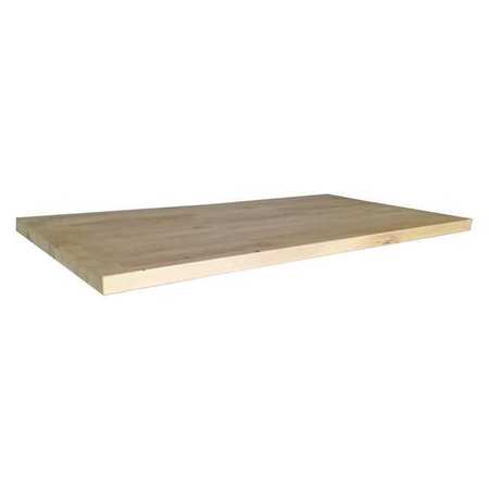 Zoro Select Workbench Top, Hardwood, 30x60x1-3/4 3MKA6