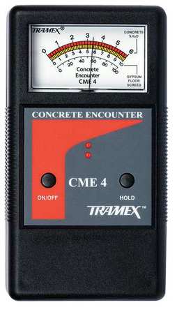 Tramex Concrete Moisture Meter, 0 to 6 Percent CME 4