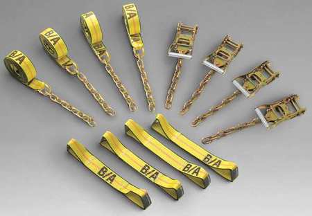 B/A PRODUCTS CO Tie-Down Strap Set, Ratchet 38-200C