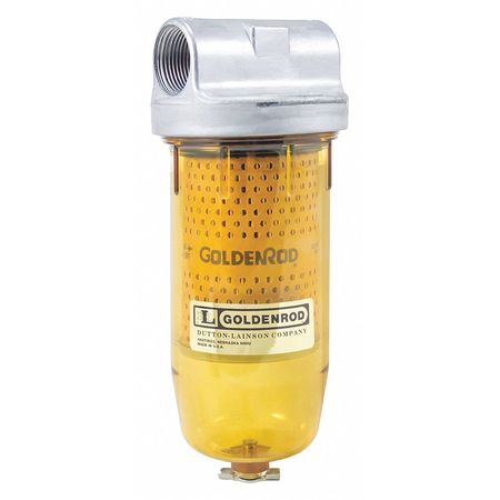 Goldenrod Fuel Filter Kit, Particulate, 25 gpm Max. Flow Rate, 10 micron Filter Rating 495