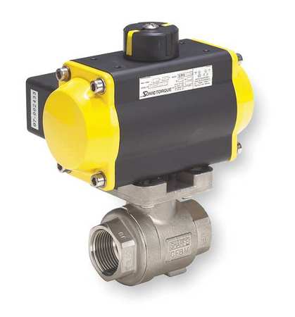 Pneumatic Ball Valve Inline 