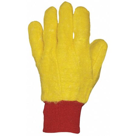 KINCO Chore Gloves, Cotton Flannel, M, Green, PR 818-M