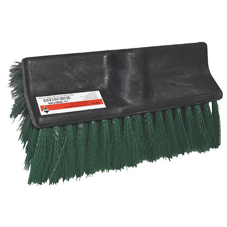 TOUGH GUY 10"L Green Polypropylene Replacement Scrub Brush Head 3NB74