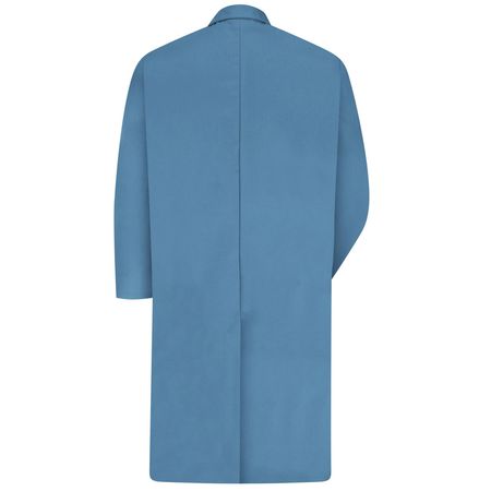 Vf Imagewear Collared Lab Coat, L, Blue, 43-3/4 In. L KT30PB RG 46