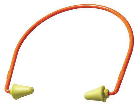 3M E-A-Rflex Reusable Soft Foam Ear Plugs, Bell Shape, 28 dB, Yellow 320-1000