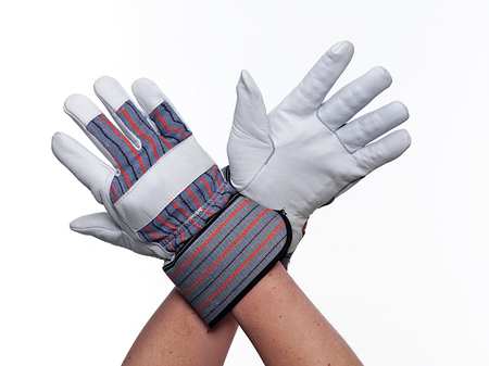Impacto Anti-Vibration Gloves, XL, White, PR BGFITL-XL