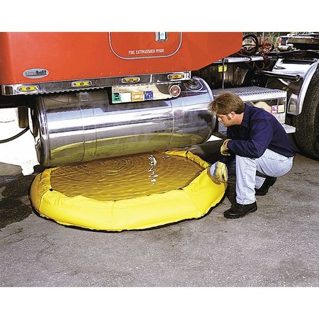 Ultratech Sprung Steel Containment Pool, 150 gal Spill Capacity, 10 oz Polyethylene 8150