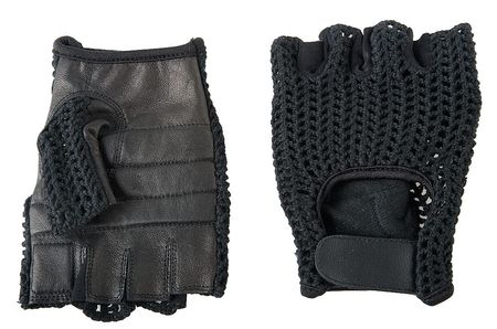 CONDOR Anti-Vibration Gloves, L, Black, PR 3NJC1