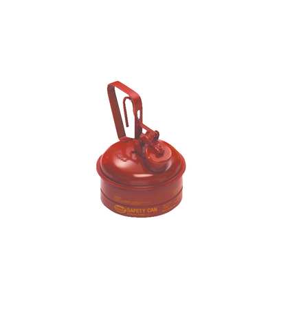 Eagle Mfg 1/2 gal Red Galvanized Steel Type I Safety Can Flammables UI4S