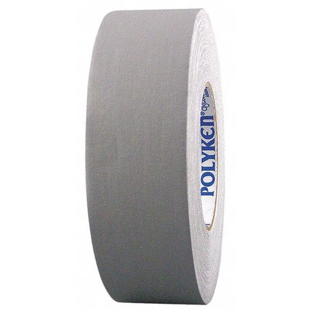 POLYKEN Duct Tape, 48mm x 55m, 12 mil, Silver 226