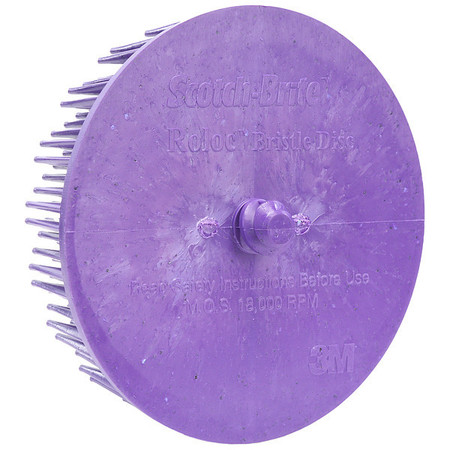 Scotch-Brite Body Mans Bristle Disc, 3 In, PK3 07537