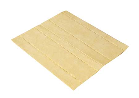 SPILFYTER Absorbent Pad, 30 gal, 16 in x 18 in, Chemical, Hazmat, Yellow, Polypropylene S2-75