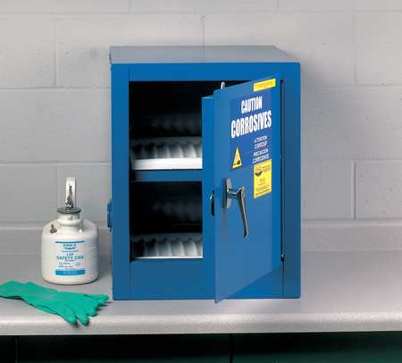 EAGLE MFG Corrosive Safety Cabinet, 22-1/2", H CRA1903X