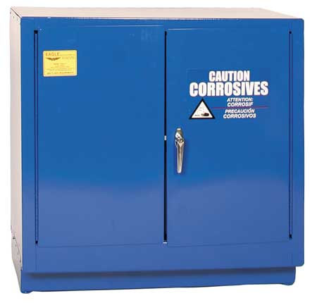 EAGLE MFG Corrosive Safety Cabinet, Manual, 22 gal. CRA71X