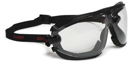 3M E-A-R Safety Goggles, Clear Anti-Fog, Scratch-Resistant Lens, Lexa Series 1012669