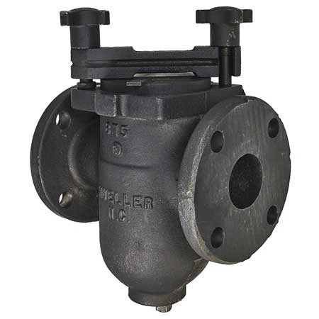 WATTS 2", Flanged, Ductile Iron, Basket Strainer, 200 psi @ 150 Degrees F 2 155M-n