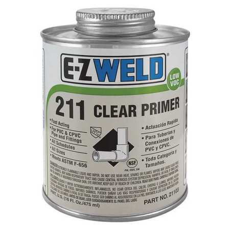 Ez Weld Clear Primer, 16 Oz, Clear 21103