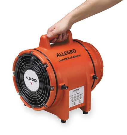 ALLEGRO INDUSTRIES Conf. Sp Fan, Axial Expl Proof, Dia 8 In 9538