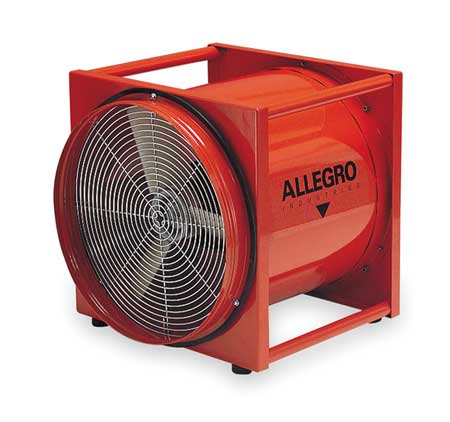 ALLEGRO INDUSTRIES Conf. Sp Fan, Axial Expl Proof, Dia 16 In 9515-01