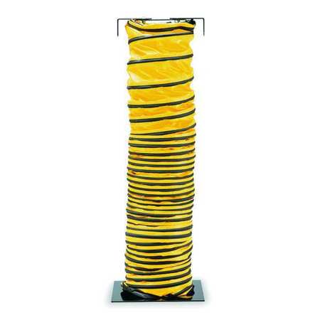 ALLEGRO INDUSTRIES Blower Ducting, 25 ft., Black/Yellow 9550-25