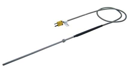 COOPER-ATKINS Immersion Temp Probe, 32 to 400 Deg F 50208-K