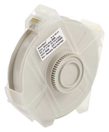 Brady Label Tape Cartridge, White, Labels/Roll: Continuous 113113