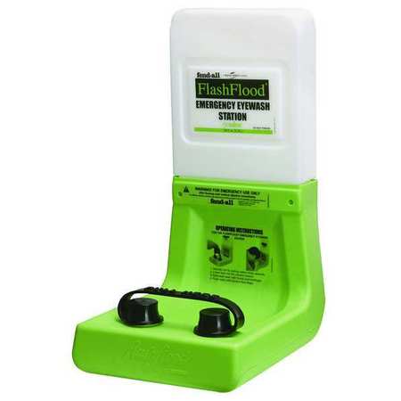 HONEYWELL Fendall Flash Flood; Eyesaline Eyewash Station in Green 32-000400-0000