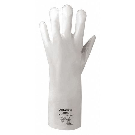 ANSELL 15" Chemical Resistant Gloves, Laminated Film, 6, 1 PR 02-100