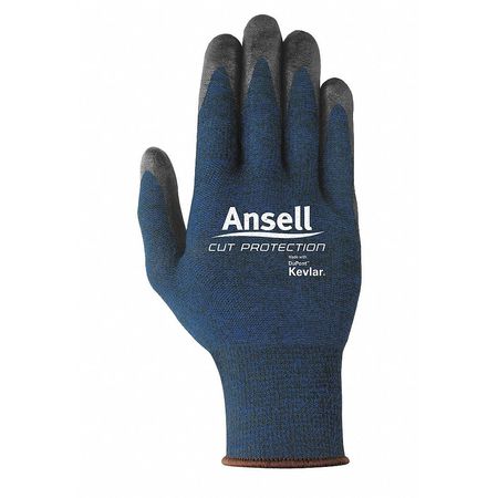 Ansell Cut Resistant Coated Gloves, A4 Cut Level, Nitrile, S, 1 PR 97-505