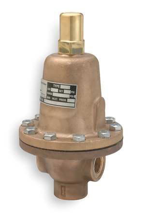 CASH VALVE Relief Valve, 1-1/4 In, 83 psi, Cast Iron 13736-0083