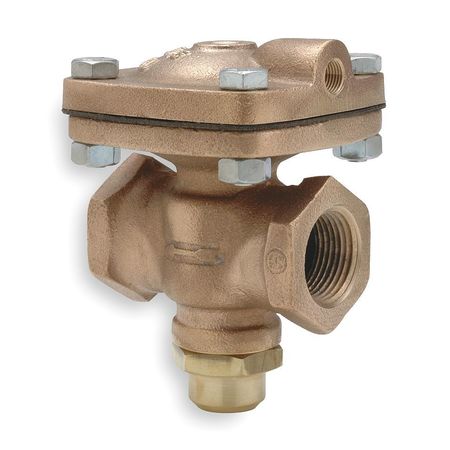 CASH VALVE Air Operated Valve, 2-Way, NO, 3/4 In, FNPT D-53