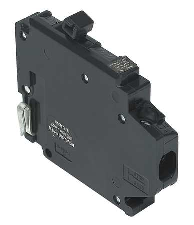 Challenger Miniature Circuit Breaker, UBITBA Series 20A, 1 Pole, 120/240V AC UBITBA120L