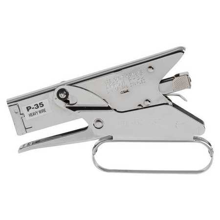 Arrow Fastener Plier Stapler, Manual, Heavy Dty, Flat Crwn P35