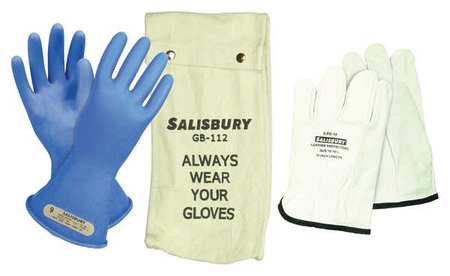 Salisbury Electrical Glove Kit, Class 0, Sz 9, PR GK011BL/9