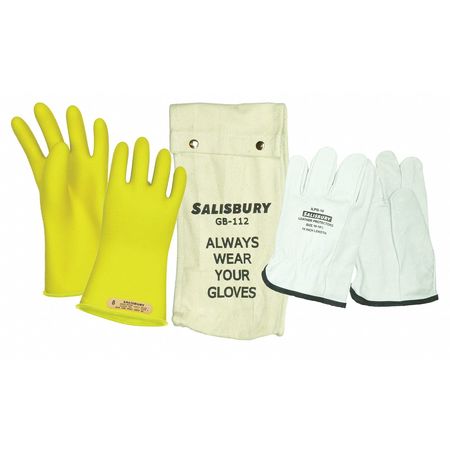 SALISBURY Electrical Glove Kit, Class 0, Sz 10, PR GK011Y/10