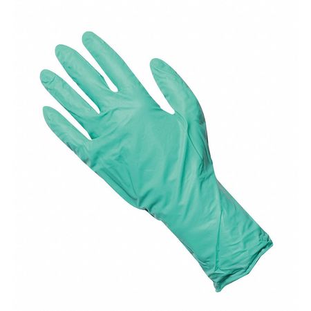 ANSELL Disposable Exam Gloves, Neoprene, Powder Free Green, S, 50 PK NEC-288-S