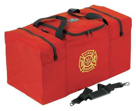 Ergodyne Bag/Tote, Step-In Combination Gear Bag, Red, 1000D Nylon, Double Coated, 2 Pockets GB5060