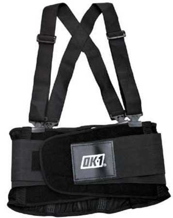 OK-1 Back Support W/Suspenders, Contoured, 3XL OK-200S-3X