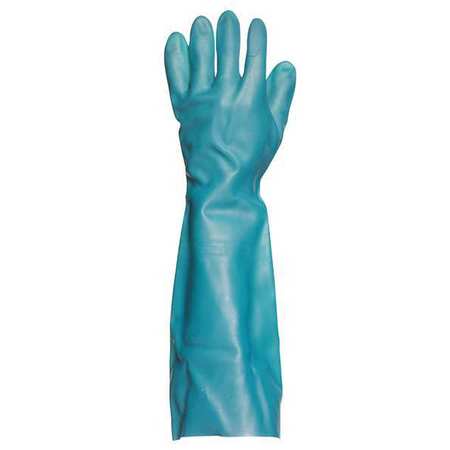 Honeywell North 18" Chemical Resistant Gloves, Nitrile, 9, 1 PR LA258G/9