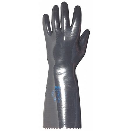 MAPA 14" Chemical Resistant Gloves, Neoprene, 9, 1 PR 334